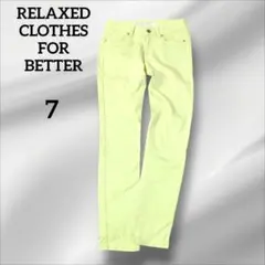 RELAXED CLOTHES FOR BETTER スリムフィットパンツ 7