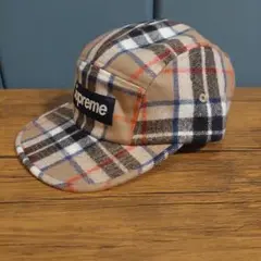 Supreme　キャンプ 　バーバリー柄