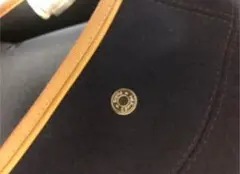 最終値下げHERMES ベレー帽 ネイビー パイピングベレー エルメス