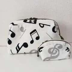 ワイヤーポーチセット(音符)