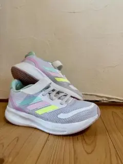 adidas アディダス キッズ コアファイト5 パープル 19.5