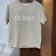 美品SIMPLICITÉ ENCHANTÉ 半袖Tシャツ ベージュ