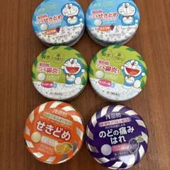浅田飴 のど飴 6個セット ドラえもんデザイン