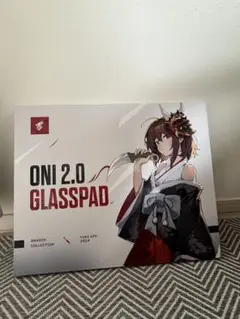 Yuki Aim Glass Mousepad Oni 2.0 Large