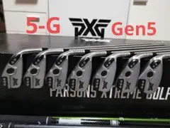 美品★PXG 0311XP gen5 5-G アイアン7本セットflexS