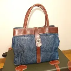 ❤️良品、トートバッグ、デニム❤️