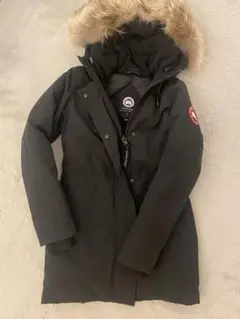 カナダグース canadagoose ヴィクトリア パーカー ブラック XS
