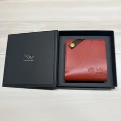 新品未使用品！理Kotowari mini 二つ折りミニ財布　本革