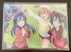 ラブライブ　くじ引き堂　A賞　海未&凛&にこ　ビッグアクリルプレート