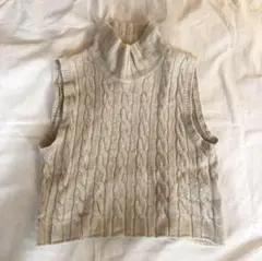 sale!DRIES VAN NOTEN ハイネックニットベスト