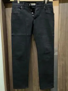 ETRO ブラックデニム スリムフィット