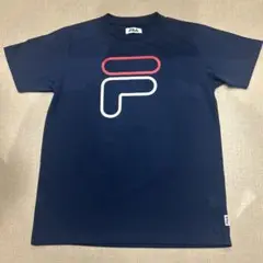 FILA ネイビー ロゴ Tシャツ