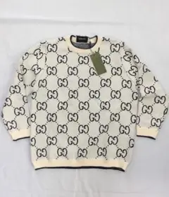 グッチ GUCCI ニット セーター 新品 GGロゴ メンズ L