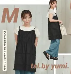 しまむら tal.by yumi. キャミソールチュニック 中黒　М