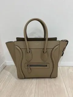 1/9出品取消 セリーヌ CELINE 超美品 ラゲージ マイクロ デューン