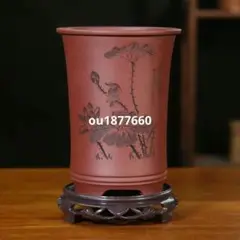 瀬戸本業窯　見立て鉢植え　花器　明治期 瀬戸本業窯 見立て鉢植え 花器 明治期 - メルカリ