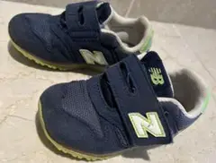 new balance 373ネイビー/ライム スニーカーニューバランス14.5