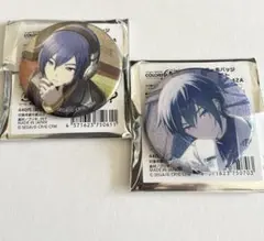 プロセカ　グリッター缶バッジ　KAITO 特訓前　特訓後　41 42 A