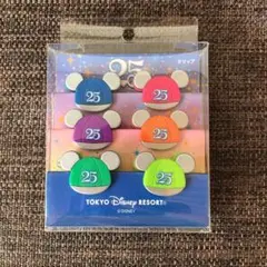 ディズニーリゾート25周年記念　クリップセット