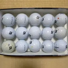 ゴルフロストボール ブリヂストン TOUR B X 15個。