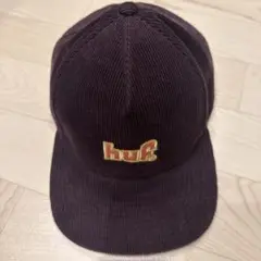 HUFコーデュロイ キャップ ワインレッド