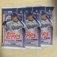 topps 2025 series2 hobby 未開封３パック