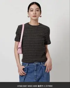 ✴︎値下げBEAUTY&YOUTH シャーリングボーダーTシャツ　ボーダーTシャツ