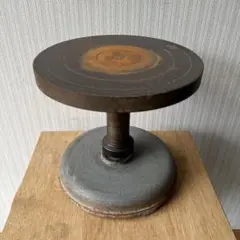 陶芸用ろくろ 金属製 約20cm