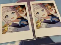 学園アイドルマスター c106トレーディングチェキ リーリヤ2枚セット