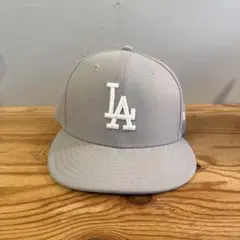 NEW ERA 7 3/4 61.5cm グレー ベースボールキャップ