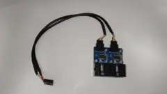 内部用USB9ピン 4ポート増設