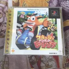 クラッシュバンディクーレーシング　ps1 ソフト　b3