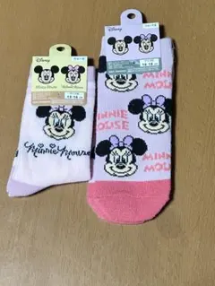 ミニーマウス キッズ靴下セット 13-16cm 16-18cm