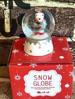 MARK'S SNOW GLOBE スノードーム Sサイズ【ベア】　クリスマス