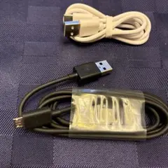 【未使用】USBケーブル　Type Ｂ&Ｃセット