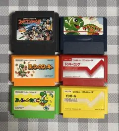 ジャンク品ファミコンソフトまとめ売り