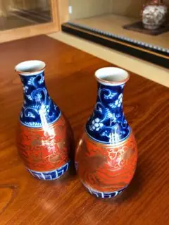 永楽和全 於九谷永楽造 徳利一対(２点) 永楽善五郎 大日本永楽造 赤絵 酒器 2025年最新】大日本永楽造 徳利の人気アイテム - メルカリ