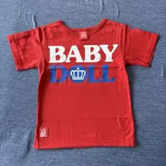 BABY DOLL Tシャツ 110サイズ レッド