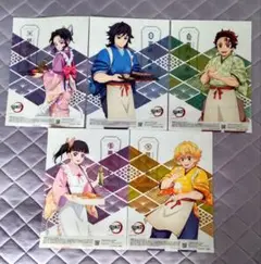 鬼滅の刃 セブンイレブン クリアポスター コンプリートセット