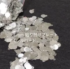 ❤️即購入OK❤️200枚入【シルバー】貼り付けプレート