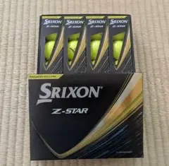 Srixon Z-STAR 2025年 1ダース12個入り パッションイエロー