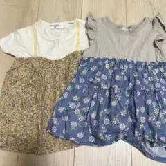 Will Mery 110サイズ フラワープリントTシャツ