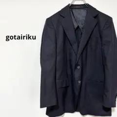 gotairiku スーツ　ジャケット　黒　羽織り　ビジネス34 A4 M