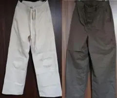 ユニクロ　ワイドパンツ2本セット　レディース