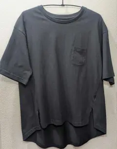 ikka 黒の半袖Tシャツ Lサイズ