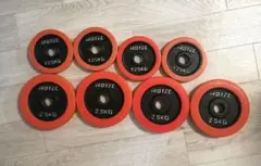 IROTEC アイロテック　ダンベルプレート　8枚 2.5kg 1.25kg