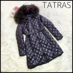 【PALMA】 タトラス パルマ ダウンジャケット コート ロング ファー
