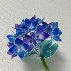 紫陽花　ディップフラワー