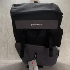 ジャイアント ☆ GIANT サイクルバッグ パニアバッグ ブラック×グレー