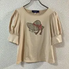 MS GRACY 2024 パフスリーブカットソー ビジュー　カタログ掲載